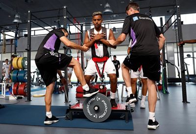 entrenamiento del real madrid