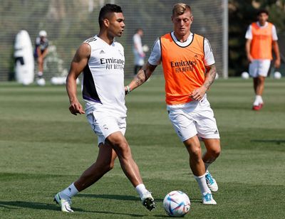 entrenamiento del real madrid