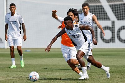 entrenamiento del real madrid