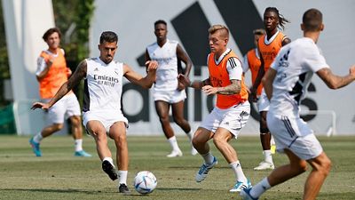 Sixth day of pre-season training