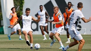 Sixth day of pre-season training