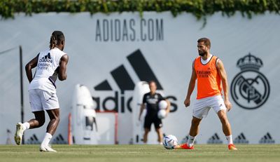 entrenamiento del real madrid
