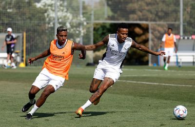 entrenamiento del real madrid