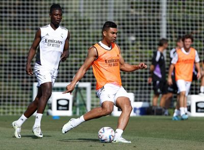 entrenamiento del real madrid