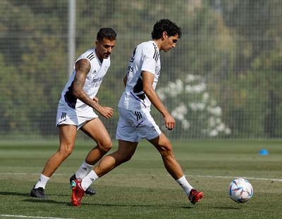 entrenamiento del real madrid