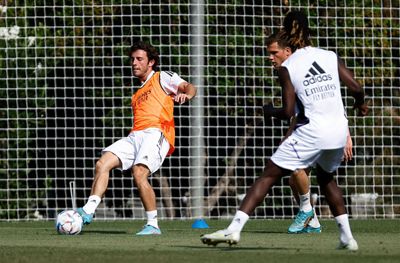 entrenamiento del real madrid