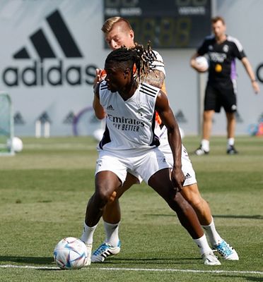 entrenamiento del real madrid