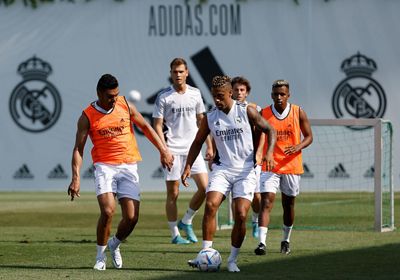 entrenamiento del real madrid