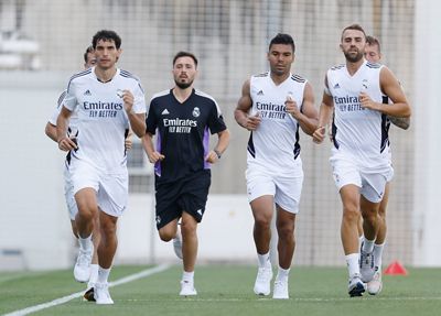 entrenamiento del real madrid