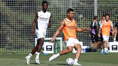 Real Madrid squad kick off day seven of pre-season