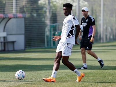 entrenamiento del real madrid