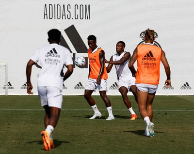 entrenamiento del real madrid