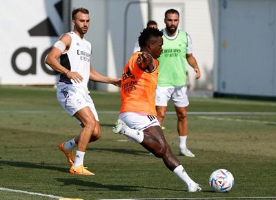 entrenamiento del real madrid