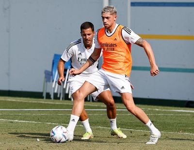entrenamiento del real madrid