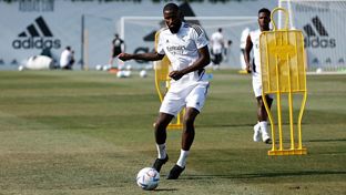 Third double session of the week featuring Rüdiger and Tchouameni for the first time