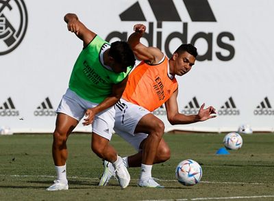 entrenamiento del real madrid