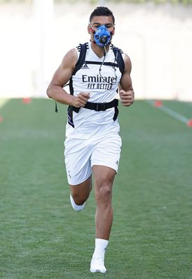 entrenamiento del real madrid
