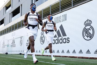 entrenamiento del real madrid