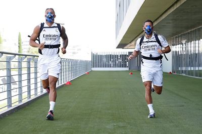 entrenamiento del real madrid