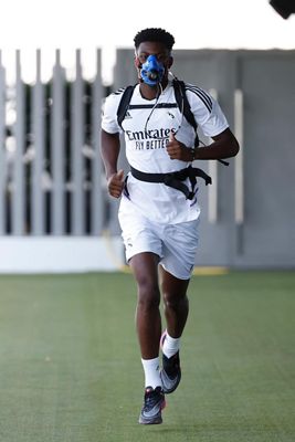 entrenamiento del real madrid