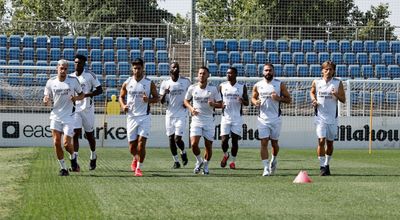 entrenamiento del real madrid