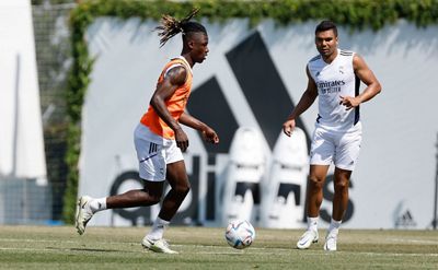 entrenamiento del real madrid