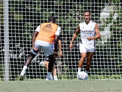 entrenamiento del real madrid