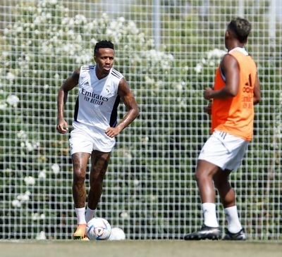 entrenamiento del real madrid