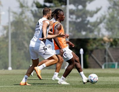 entrenamiento del real madrid