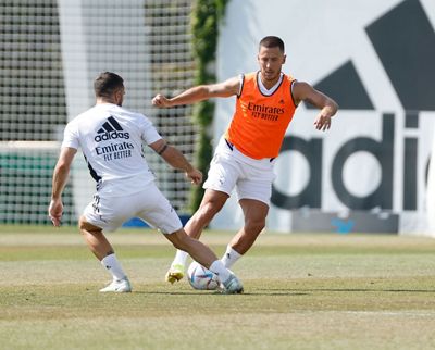 entrenamiento del real madrid