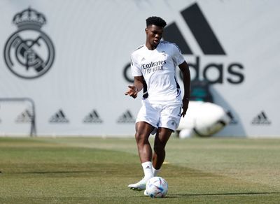 entrenamiento del real madrid