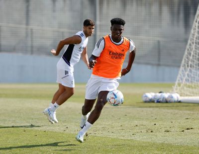 entrenamiento del real madrid