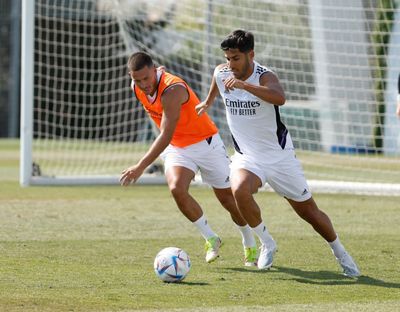 entrenamiento del real madrid