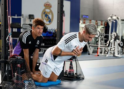 entrenamiento del real madrid