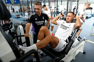 entrenamiento del real madrid