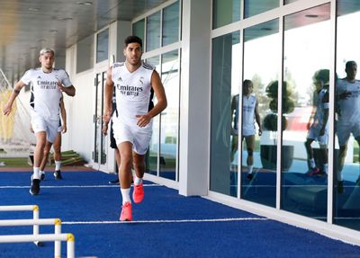 entrenamiento del real madrid