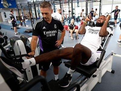 entrenamiento del real madrid