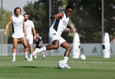 entrenamiento del real madrid