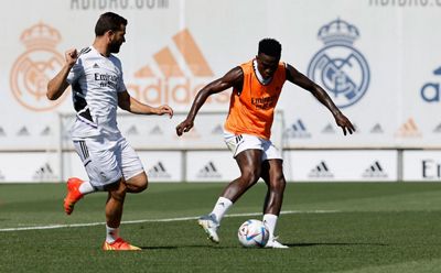 entrenamiento del real madrid