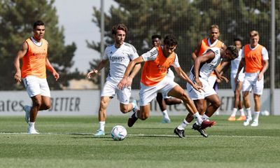 entrenamiento del real madrid