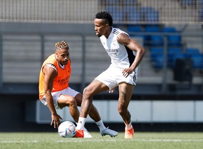 entrenamiento del real madrid