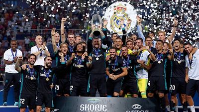 Fifth anniversary of UEFA Super Cup triumph