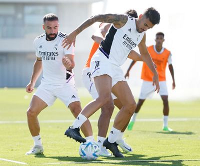entrenamiento del real madrid