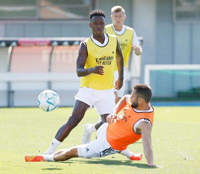 entrenamiento del real madrid