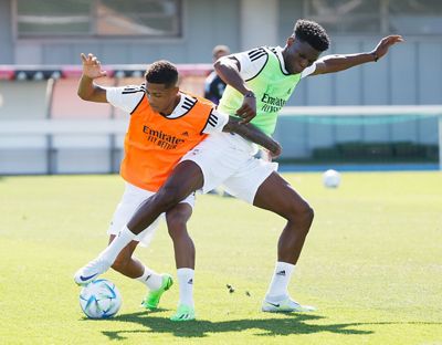 entrenamiento del real madrid