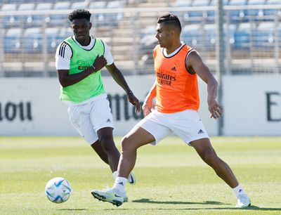 entrenamiento del real madrid