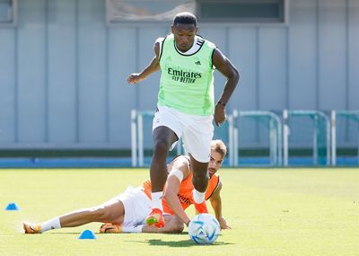 entrenamiento del real madrid