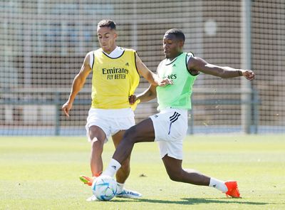 entrenamiento del real madrid