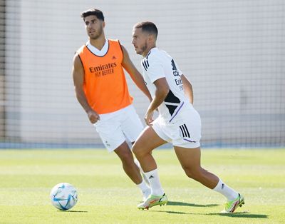 entrenamiento del real madrid