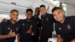 Convocatória do Real Madrid para a digressão nos Estados Unidos